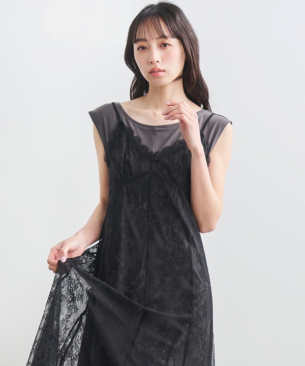 SALE30%OFF】COCODEAL ココディール レースキャミワンピース