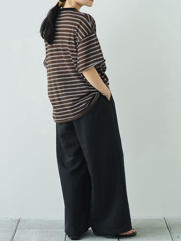 �ڴ��ָ���ݥ����5%��10/18(��)23:59�ޤǡۡ�ͽ���ʡ�TODAYFUL �ȥ��ǥ��ե�  Easy Sheer Pants 12710705 5������6��������ͽ�� /����󥻥������Բľ���