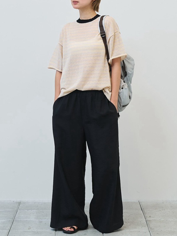 �ڴ��ָ���ݥ����5%��10/18(��)23:59�ޤǡۡ�ͽ���ʡ�TODAYFUL �ȥ��ǥ��ե�  Easy Sheer Pants 12710705 5������6��������ͽ�� /����󥻥������Բľ���