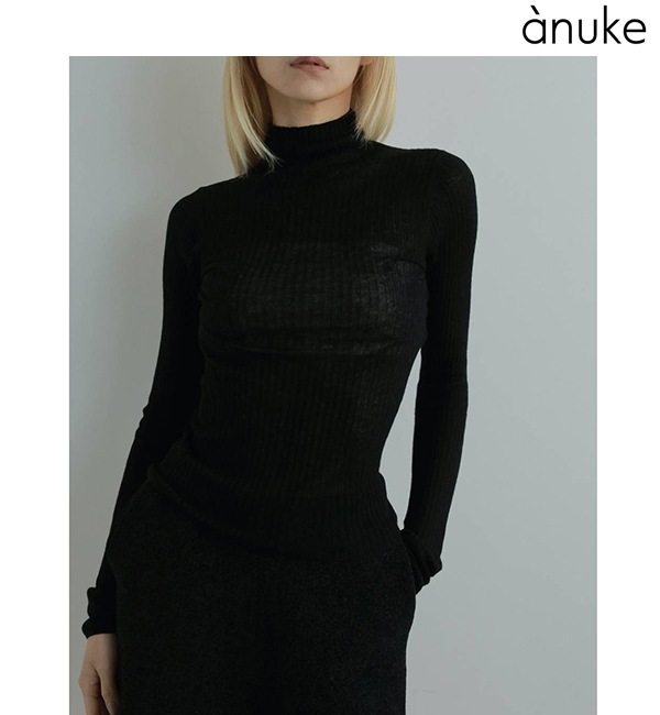 ��SALE60%OFF��anuke ����̡���  Soft Rib Turtle 62520536 �ͥ��ݥ�����̵��/����󥻥������Բľ��ʡ������ˤ�15���ޤ�¨��ȯ��(���˰ʳ�)��