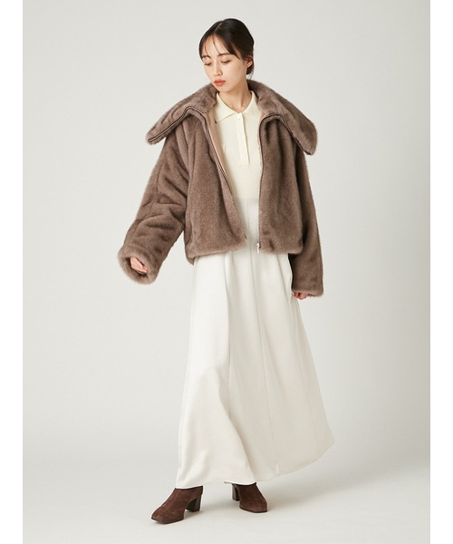 SALE40%OFF】FRAY I.D フレイアイディー ECOPELビッグカラーショート