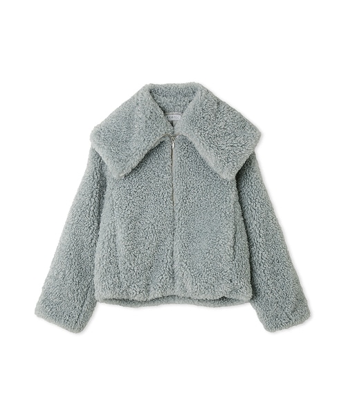 【美品】FRAY I.D ショートボンバージャケット FRAY I.D（フレイアイディー）の「ショートボンバージャケット