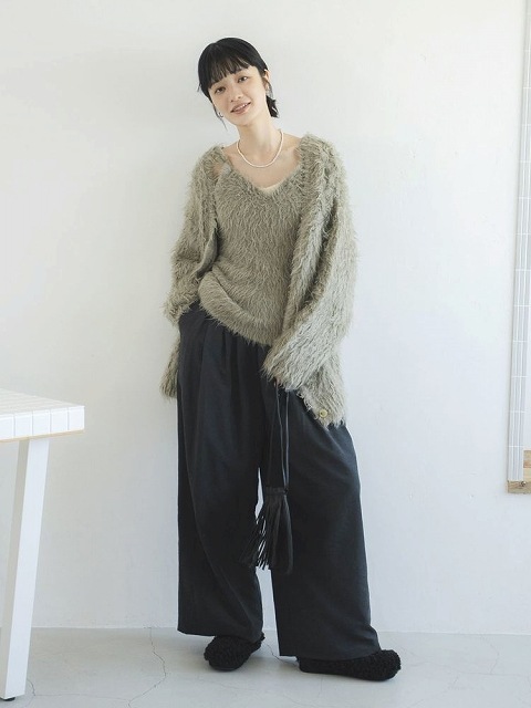 期間限定12%OFF】Ungrid アングリッド 起毛ニットアンサンブル