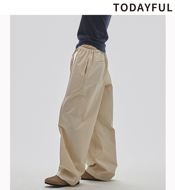 11/9()1000OFF ݥ󥳡ɡ1000tfTODAYFUL ȥǥե  Cotton Easy Pants 12510716 /󥻥Բľʡˤ15ޤ¨ȯ(˰ʳ)