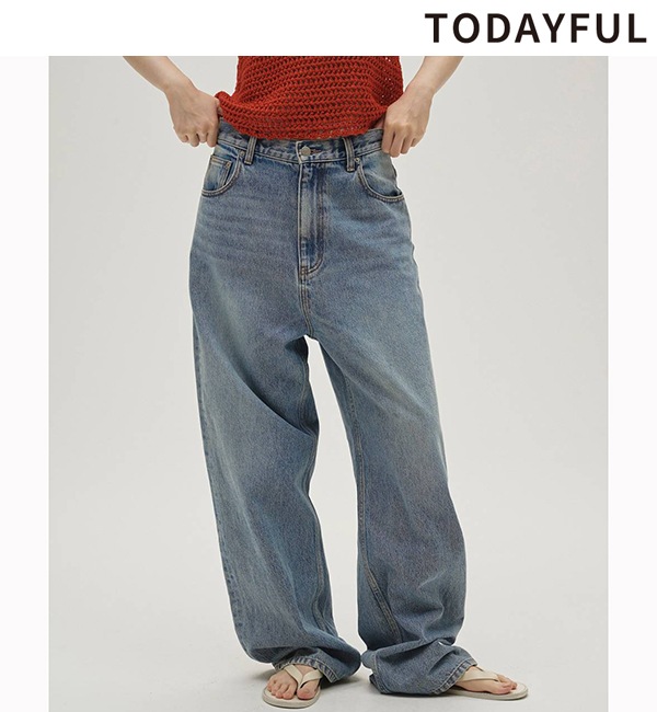 �ں����١�TODAYFUL �ȥ��ǥ��ե�  Cary's Denim 12611404  /����󥻥������Բľ��� �������ˤ�15���ޤ�¨��ȯ��(���˰ʳ�)��