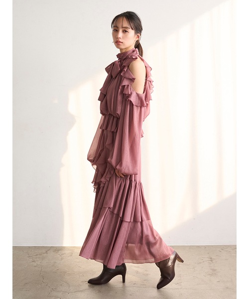 SALE50%OFF】SNIDEL スナイデル ラッフルフリルティアードスカート