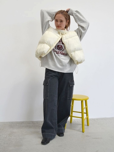 SALE70%OFF】Ungrid アングリッド カーゴルーズデニム