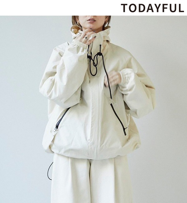 TODAYFUL Hoodie Puff Jacket
