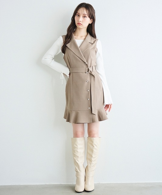 PRE SALE20%OFF】LILLIAN CARAT リリアンカラット ヘムフレア