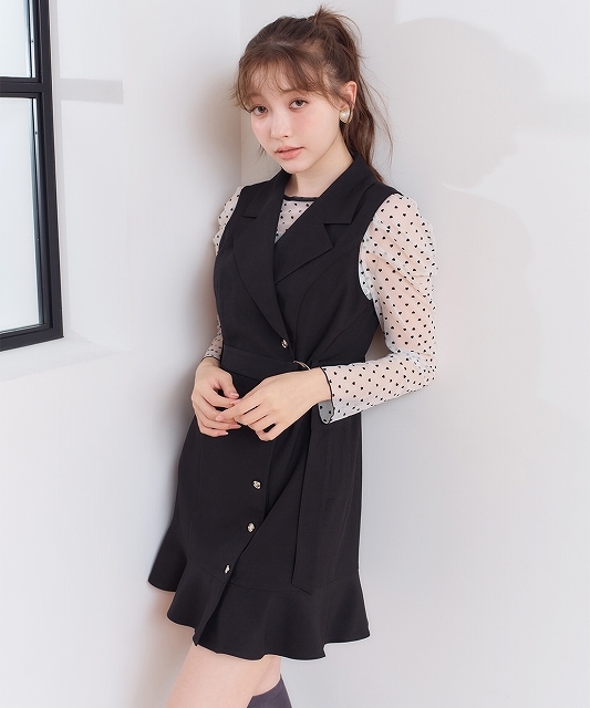 SALE40%OFF】LILLIAN CARAT リリアンカラット ヘムフレアジャケット