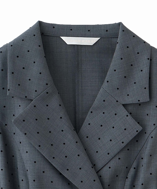 LILLIAN CARAT ヘムフレアジャケットミニワンピース ヘムフレアジャケットミニワンピース｜PETAL ONLINE（ペタル