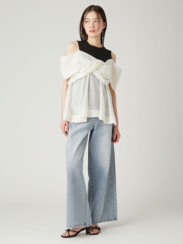 ��SOLD OUT�ۡڴ��ָ���10%OFF��FRAY I.D �ե쥤�����ǥ���  �ĥ����ȥǥ��ơ��륫�åȥȥåץ� FWCT264025 /����󥻥������Բľ��ʡ������ˤ�15���ޤ�¨��ȯ��(���˰ʳ�)��