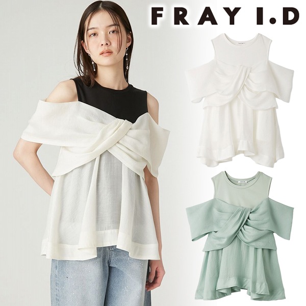 ��SOLD OUT�ۡڴ��ָ���10%OFF��FRAY I.D �ե쥤�����ǥ���  �ĥ����ȥǥ��ơ��륫�åȥȥåץ� FWCT264025 /����󥻥������Բľ��ʡ������ˤ�15���ޤ�¨��ȯ��(���˰ʳ�)��