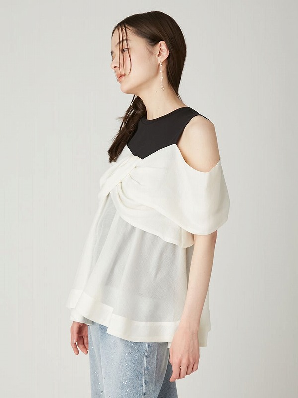 ��SOLD OUT�ۡڴ��ָ���10%OFF��FRAY I.D �ե쥤�����ǥ���  �ĥ����ȥǥ��ơ��륫�åȥȥåץ� FWCT264025 /����󥻥������Բľ��ʡ������ˤ�15���ޤ�¨��ȯ��(���˰ʳ�)��