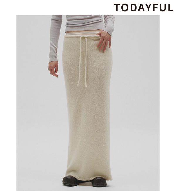 ��ͽ���ʡ�TODAYFUL �ȥ��ǥ��ե�  Fox Wool Pencil Skirt 12620804 11�����12��������ͽ�� /����󥻥������Բľ���