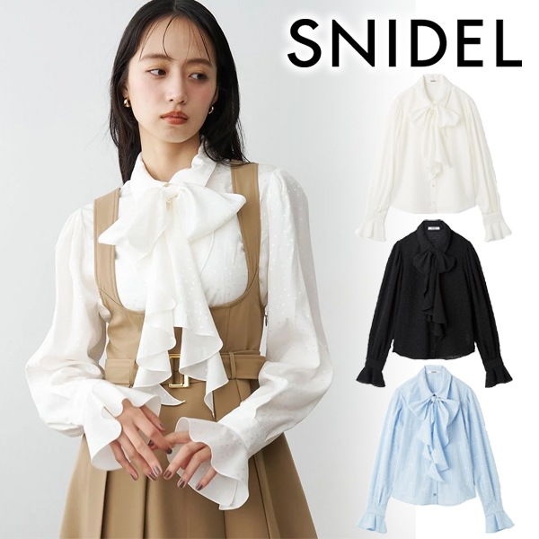�ڴ��ָ���10%OFF��SNIDEL ���ʥ��ǥ�  �Хꥨ�ե쥢�ܥ������֥饦�� SWFB264200 ����󥻥������Բľ��� �������ˤ�15���ޤ�¨��ȯ��(���˰ʳ�)��