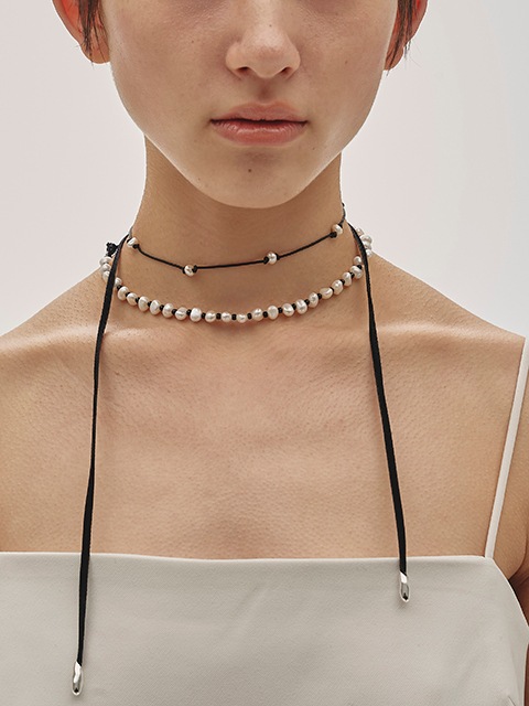TODAYFUL トゥデイフル Pearl Ribbon Choker 12510909