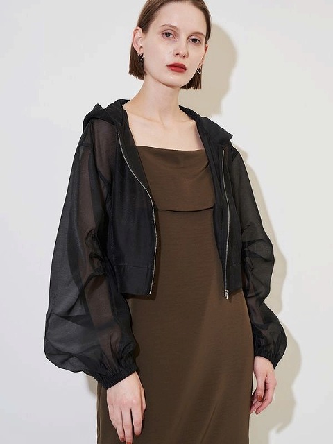SALE50%OFF】ELENDEEK エレンディーク HOODIE SHEER BZ フーディー