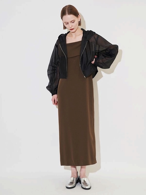 SALE50%OFF】ELENDEEK エレンディーク HOODIE SHEER BZ フーディー