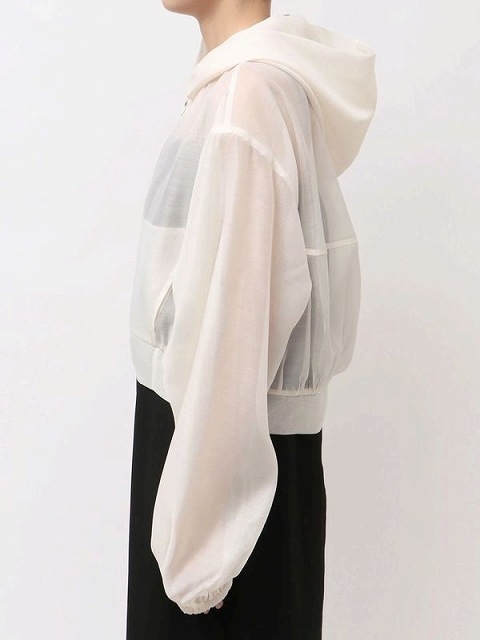 SALE50%OFF】ELENDEEK エレンディーク HOODIE SHEER BZ フーディー