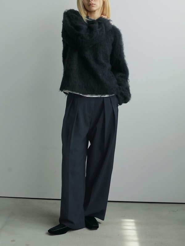 anuke ����̡���  Tuck Wide Pants 62520724 /����󥻥������Բľ��� �������ˤ�15���ޤ�¨��ȯ��(���˰ʳ�)��