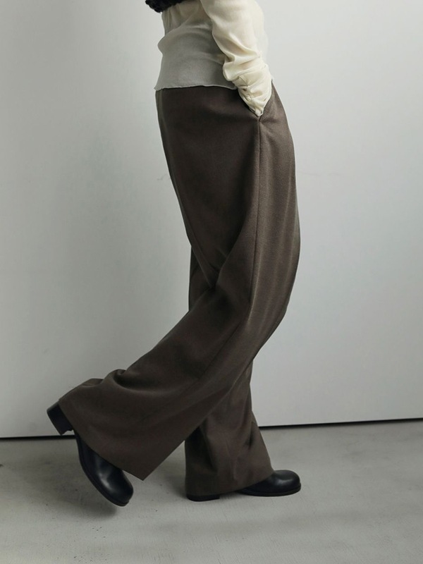 anuke ����̡���  Tuck Wide Pants 62520724 /����󥻥������Բľ��� �������ˤ�15���ޤ�¨��ȯ��(���˰ʳ�)��