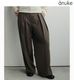anuke ����̡���  Tuck Wide Pants 62520724 /����󥻥������Բľ��� �������ˤ�15���ޤ�¨��ȯ��(���˰ʳ�)��