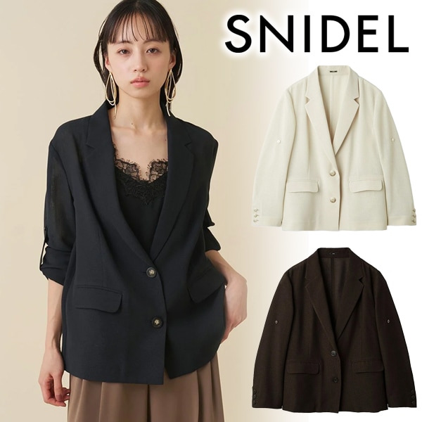 �ڴ��ָ���10%OFF��SNIDEL ���ʥ��ǥ�  ���󥰥�֥쥹�ȥơ��顼�ɥ��㥱�å� SWFJ262115  /����󥻥������Բľ��� �������ˤ�15���ޤ�¨��ȯ��(���˰ʳ�)��