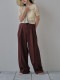 TODAYFUL ȥǥե /Tuck Wide Trousers 12410720  /󥻥Բľʡˤ15ޤ¨ȯ(˰ʳ)