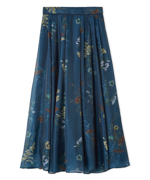 【新品】FRAY I.Dフレイアイディーボタニカルプリントシアータックスカート 期間限定15%OFF】FRAY I.D フレイアイディー ボタニカルプリント