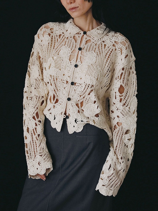 anuke ����̡���  Embroidery Over Shirts 62620402  /����󥻥������Բľ��� �������ˤ�15���ޤ�¨��ȯ��(���˰ʳ�)��