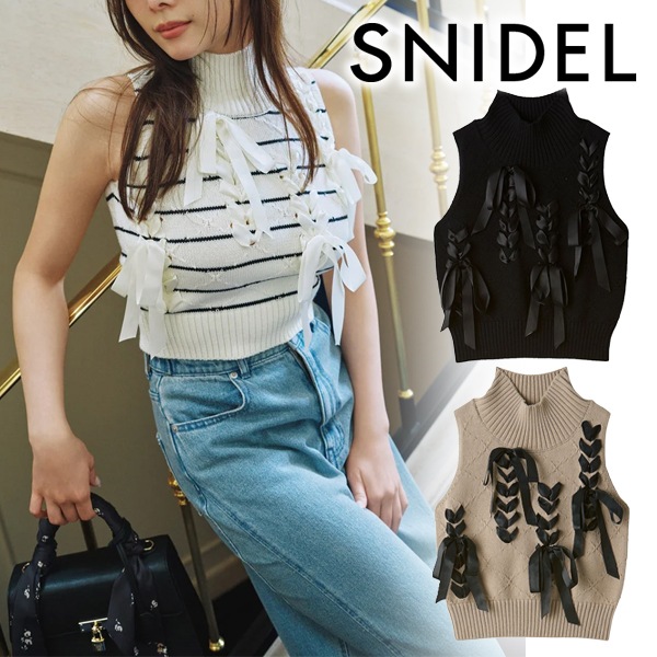 �ڴ��ָ���10%OFF��SNIDEL ���ʥ��ǥ�  ��ܥ�ǥ��ƥ�����Ρ�����˥åȥץ륪���С� SWNT264082  /����󥻥������Բľ��� �������ˤ�15���ޤ�¨��ȯ��(���˰ʳ�)��