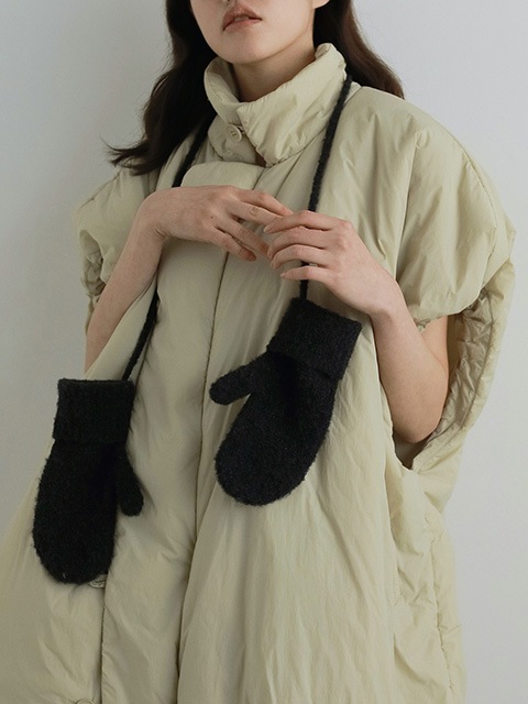 anuke アンヌーク Volume Over Vest 62520104 /キャンセル返品不可商品