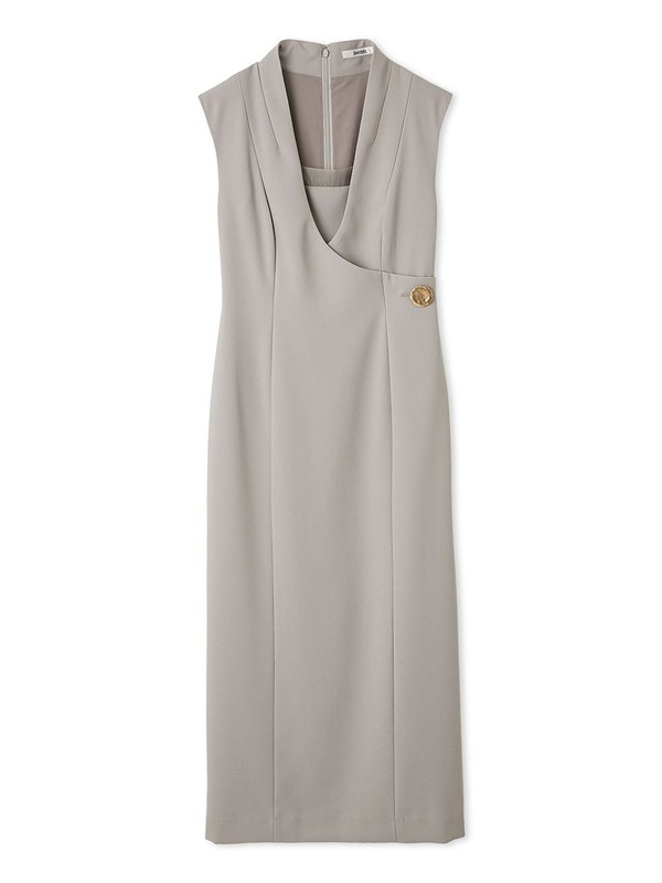 snidel レイヤードライクジレワンピース【本日限りお値下げ】 SNIDEL ワンピース レイヤードライクジレワンピース : ZOZOTOWN