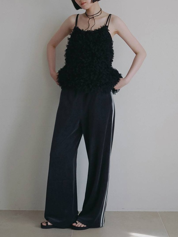 anuke ����̡���  Tulle Fringe Camisole 62620528  /����󥻥������Բľ��� �������ˤ�15���ޤ�¨��ȯ��(���˰ʳ�)��