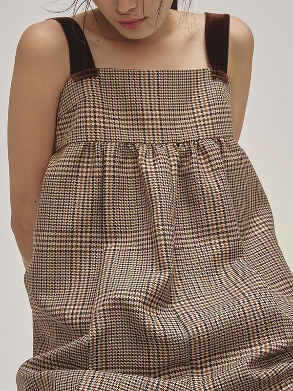 SOLD OUT】TODAYFUL トゥデイフル Check Wide Combinaison