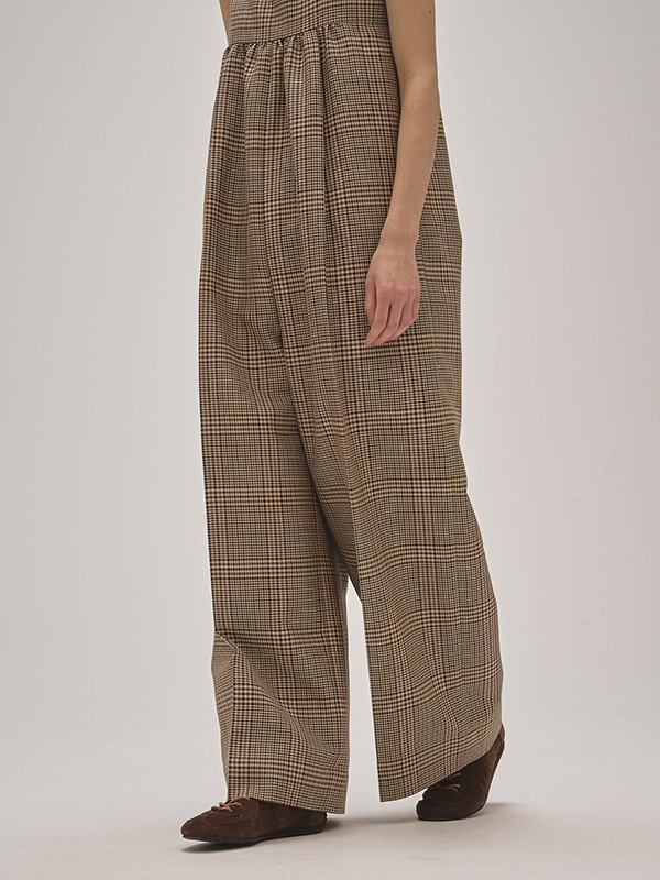 SOLD OUT】TODAYFUL トゥデイフル Check Wide Combinaison