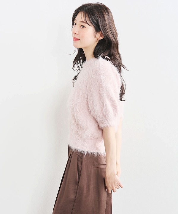 【タグ付き新品未使用】フェティコ パフスリーブ トップス レディース】PUFF SLEEVE KNIT TOP | FETICO(フェティコ