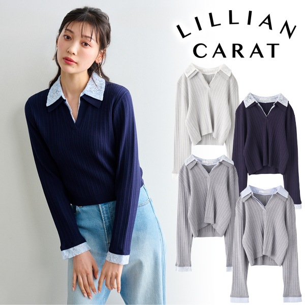 ��SALE30%OFF��LILLIAN CARAT ��ꥢ�󥫥�å�  ���֥륫�顼�˥å� 46131103  /����󥻥������Բľ��� �������ˤ�15���ޤ�¨��ȯ��(���˰ʳ�)��