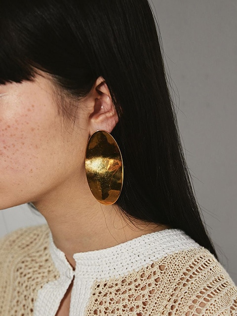 TODAYFUL �ȥ��ǥ��ե� /Oval Plate Pierce 12210911 /�ͥ��ݥ�����̵��/����󥻥������Բľ��ʡ������ˤ�15���ޤ�¨��ȯ��(���˰ʳ�)��