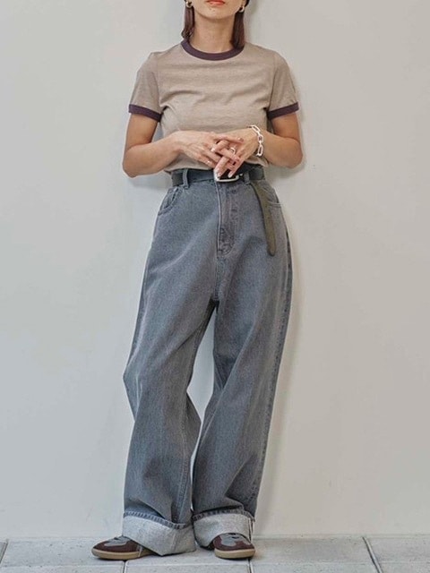SOLD OUT】TODAYFUL トゥデイフル Compact Ringer Tee 12510608