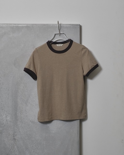 TODAYFUL Compact Ringer Tee グレー Compact Ringer Tee（Tシャツ/カットソー）｜TODAYFUL（トゥデイ