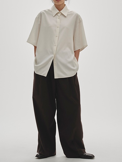 TODAYFUL �ȥ��ǥ��ե�  Silk100% Halfsleeve Shirts 12520413 /����󥻥������Բľ��ʡ������ˤ�15���ޤ�¨��ȯ��(���˰ʳ�)��