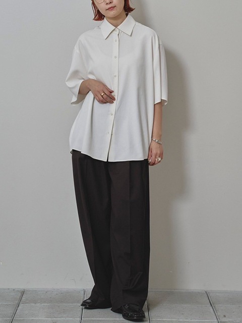 TODAYFUL �ȥ��ǥ��ե�  Silk100% Halfsleeve Shirts 12520413 /����󥻥������Բľ��ʡ������ˤ�15���ޤ�¨��ȯ��(���˰ʳ�)��