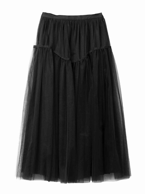 期間限定10%OFF】ELENDEEK エレンディーク CURVE LINE TULLE SK