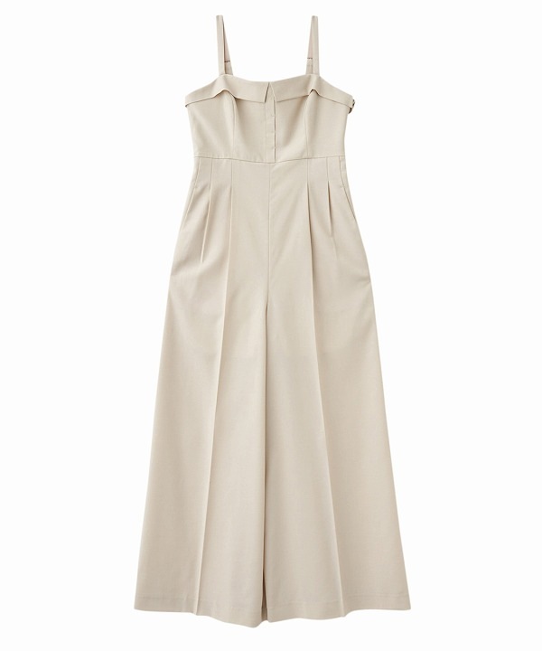 COCODEAL ココディール 比翼デザインワイドサロペット 75515503