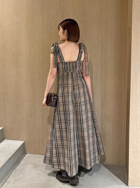 期間限定20%OFF】SNIDEL スナイデル タックキャミワンピース