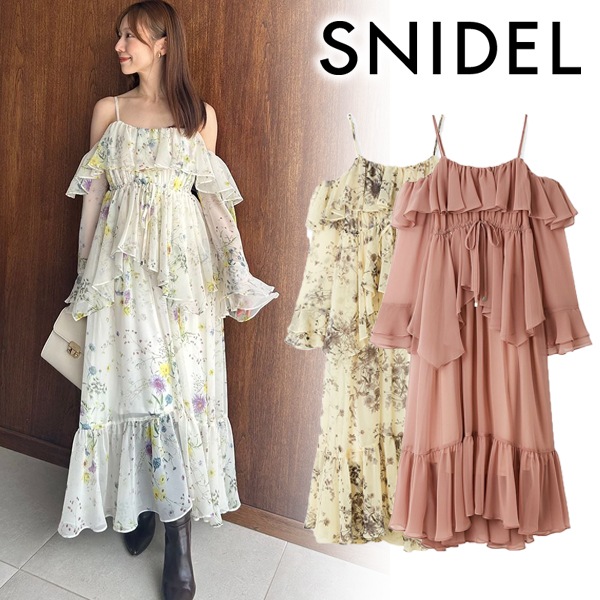 ��SALE50%OFF��SNIDEL ���ʥ��ǥ�  ���ե����ե����ԡ��� SWFO255031 /����󥻥������Բľ��ʡ������ˤ�15���ޤ�¨��ȯ��(���˰ʳ�)��