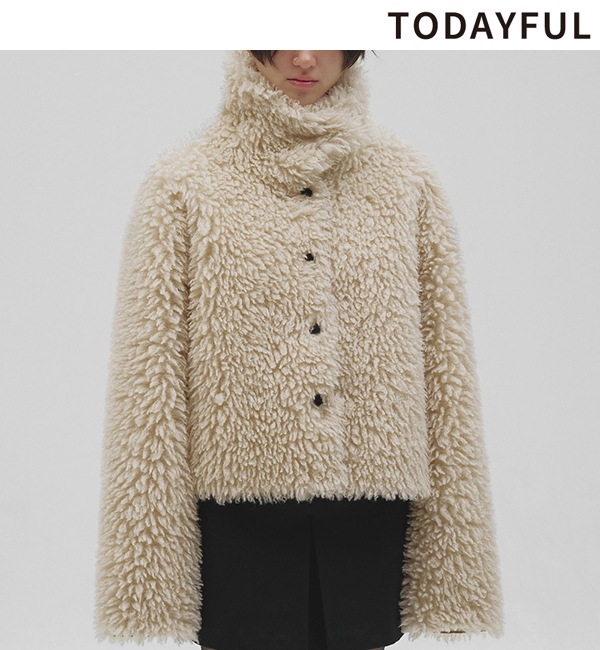 ��ͽ���ʡ�TODAYFUL �ȥ��ǥ��ե�  Fur Short Coat 12620006 11������12��������ͽ�� /����󥻥������Բľ���
