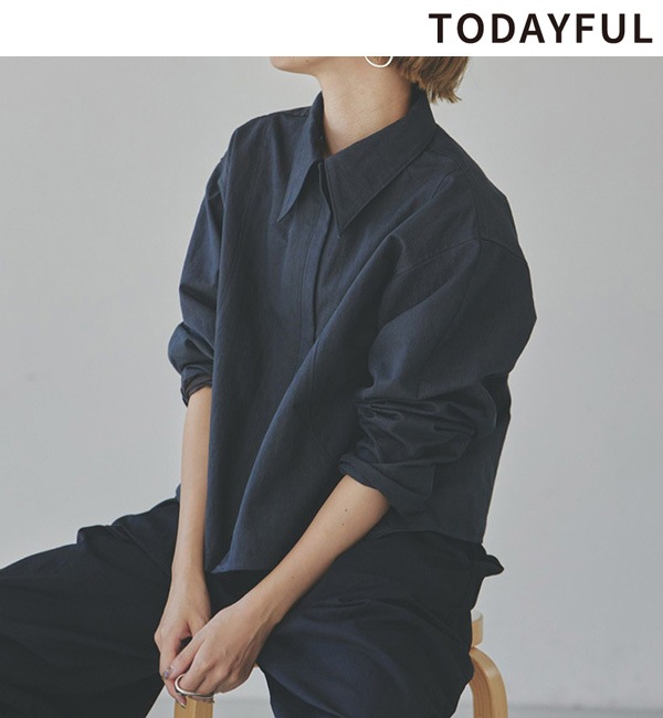 再入荷決定】【予約商品】TODAYFUL トゥデイフル/Silky Pocket Shirts